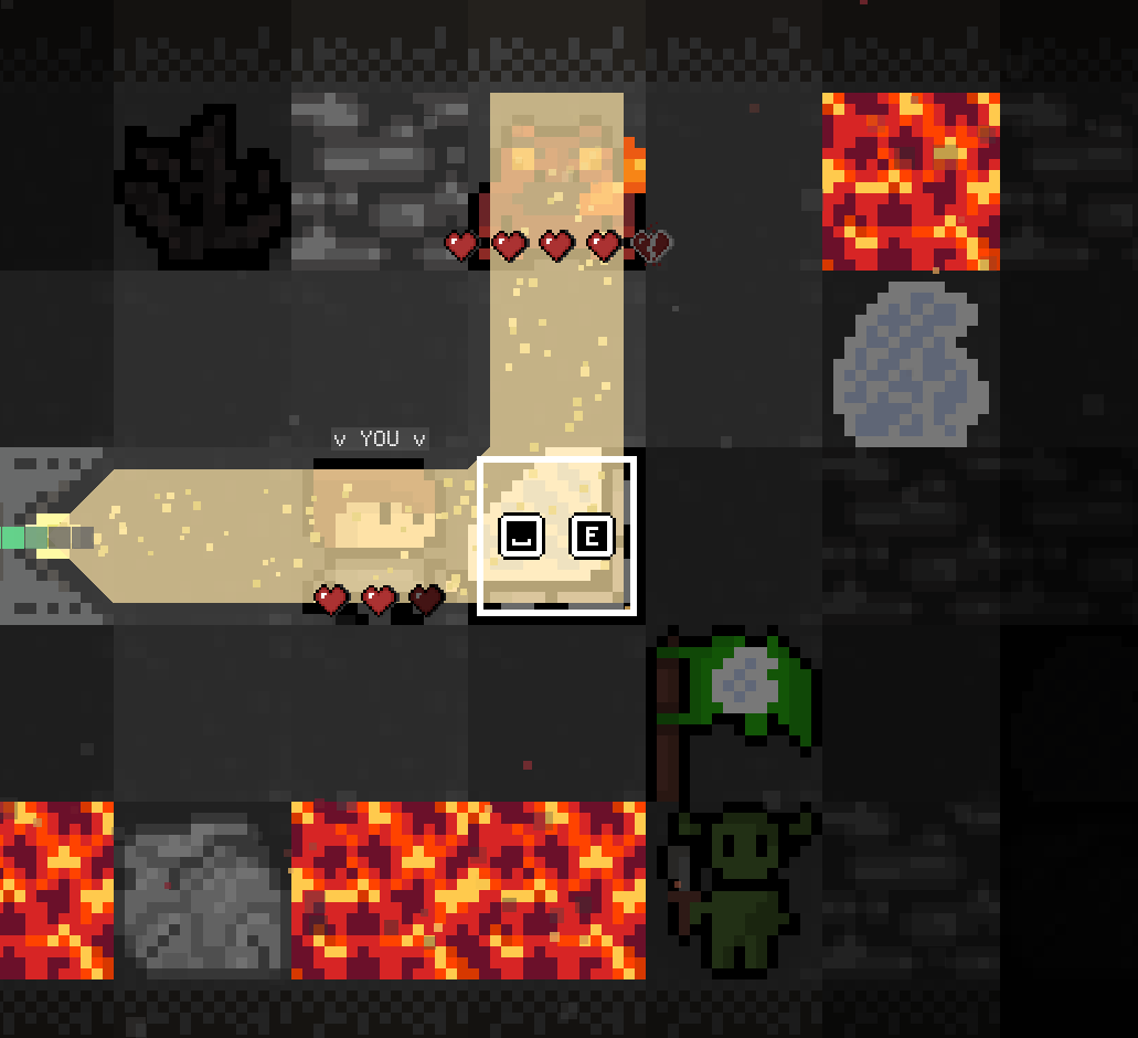 Using a mirror to redirect the beam